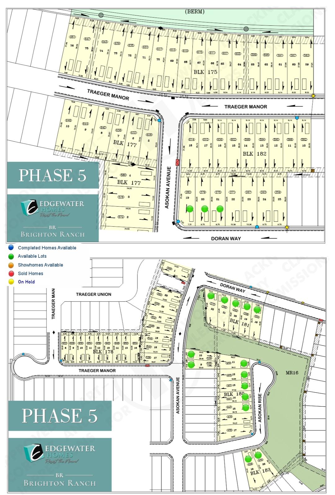 Available Lots for sale